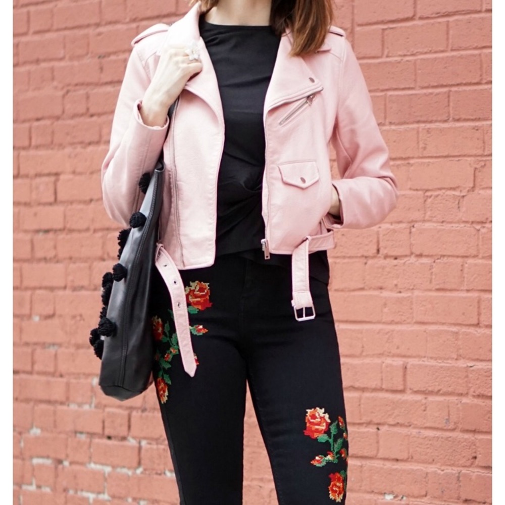 🌟SALE🌟TOPSHOP Jamie Embroidered Jeans - Picture 5 of 8